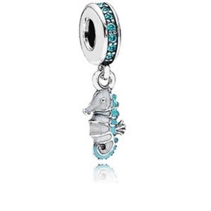 Pandora seahorse charm